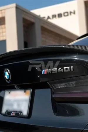 Fresh Stock BMW G20 G80 Performance Style CF Trunk Spoiler bmwg20022