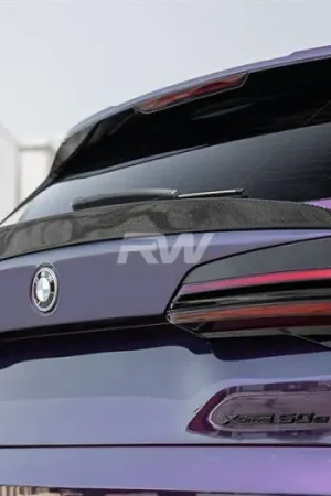 BMW F95 X5M G05 X5 RWS Carbon Fiber Mid Spoiler bmwf95017 Wholesale