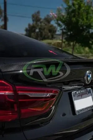 Cheap BMW F16 X6 F86 X6M Carbon Fiber Trunk Spoiler bmwf16001