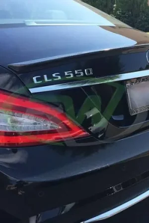 Mercedes W218 CLS Carbon Fiber Trunk Spoiler mercw21802 Budget