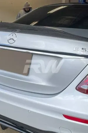 Mercedes W213 GTX Carbon Fiber Trunk Spoiler mercw21309 Genuine