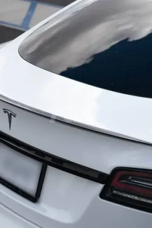 Tesla Model S / S Plaid Carbon Fiber Trunk Spoiler tesla025 Buy Direct