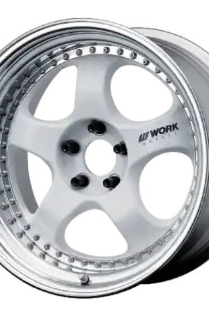 Work Meister S1 3P 5x120.65 19x12-7 R Disk White Bulk Order