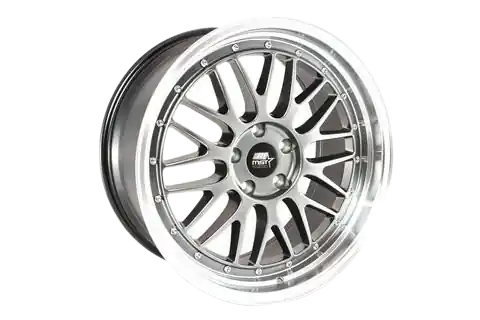 MST Wheels LeMan 5x114.3 19x8.5 +35 Hyper Black w/Machined Lip Holiday Sale