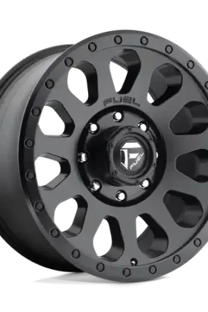 Fuel 1PC D579 VECTOR 6X139.7 17X8.5 -6 MATTE BLACK Instant Buy