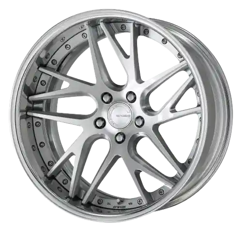 Work Gnosis Cvx 5x120.65 22x9.5+22 O Disk Brush Silver Clear Special Offer