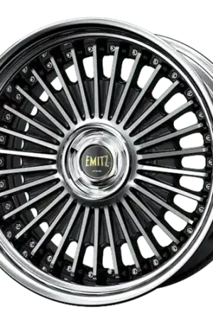 Work Emitz Black Polish 5x114.3 19x12.0 +45 New Release