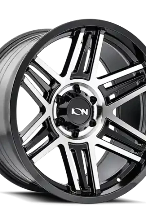 Ion Type 147 6x135 20x9+0 Black Machined Handmade