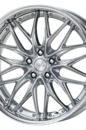 Worldwide Shipping Work Schwert Quell 5x114.3 19x9+45 O Disk Silky Rich Silver