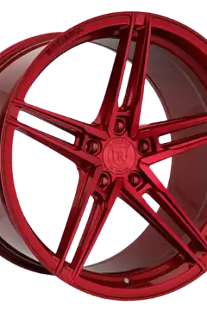 Factory Price Rohana RFX15 5x120 20x10+25 Gloss Red