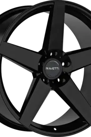 Special Discount RAVETTI M13 5X112 20x10 +40 FULL GLOSS BLACK