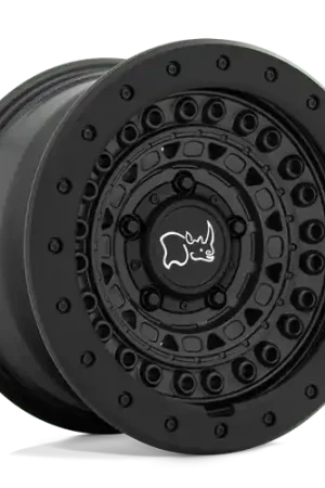 Instant Buy Black Rhino BARRICADE 6X139.7 17X8.5 -18 GUN BLACK W/ BLACK ROCK GUARD