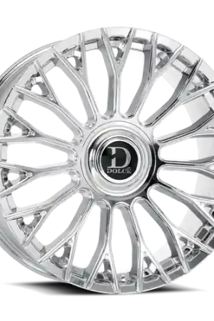 No Minimum Order DOLCE LUXURY ROMA 6x135/6x139.7 22x9.5 +18 Chrome