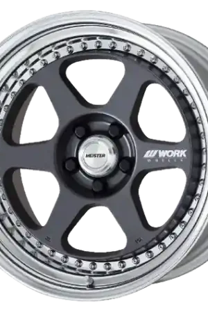 Work Meister L1 3P 5x114.3 18x14.5-58 L Disk Matte Gunmetal Latest