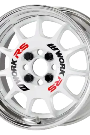 Work Emotion Rs11 2p 4x100 17x6.5 45 white Free Delivery