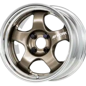 Work Meister S1 2P 5x108 15x7+38 O Disk Titanium Gold Top Rated