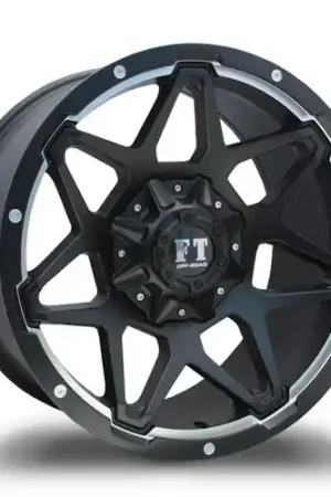 Weekend Sale FULL THROTTLE FT4 8x170 20x10-24 BLACK MACHINED/ UNDERCUT