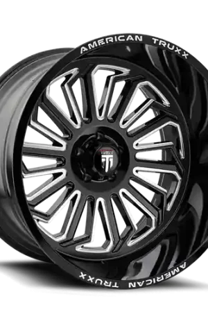 Brand New American Truxx Butcher AT1916 6x135 22x12-51 Black/Milled