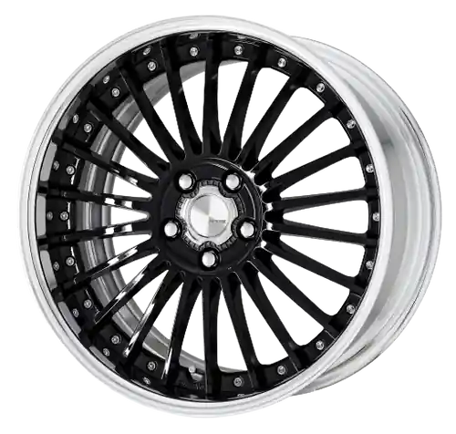 Limited Edition Work Lanvec Lf1 5x114.3 19x12+30 A Disk Black