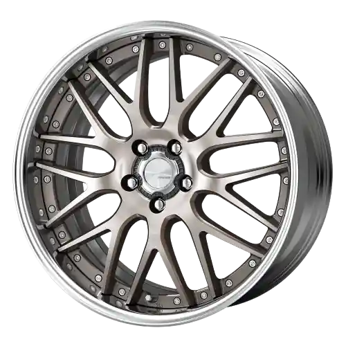 Mega Sale Work Lanvec Lm1 5x114.3 18x11.5+38 O Disk Trans Gray Polish