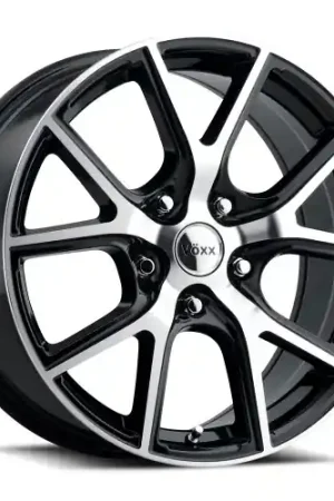 V�xx Lumi 5x114.3 18x8+40 Gloss Black Machined Face Discount
