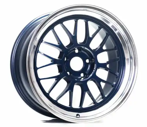 Volk Racing 21A 5x112 18x10.5 +30 MAG BLUE / DC Best Seller