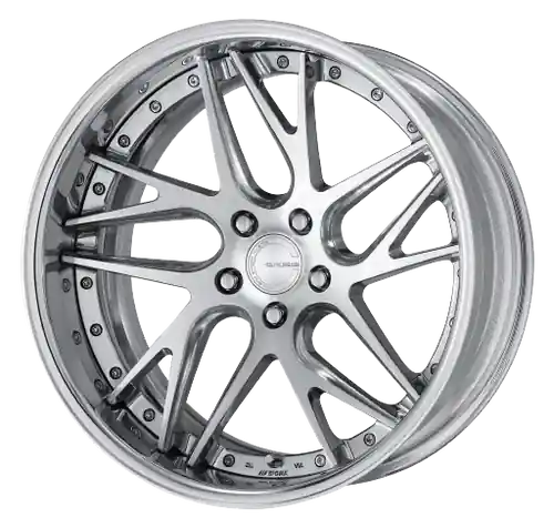 Work Gnosis Cvx 5x120 21x8.5+22 H Disk Composite Buffed And Brushed Handmade