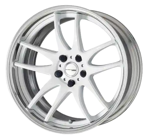 Work Cr 2P 5x114.3 20x11.0 +0 Gloss White New Arrival