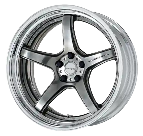 Fresh Stock Work T5R 2P 5x114.3 20x9.5 +12 GT SILVER