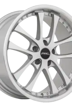 ARC AR5 5x108 18x9.5  +30 Silver Machine Face Lip Chrome Rivet Bulk Order