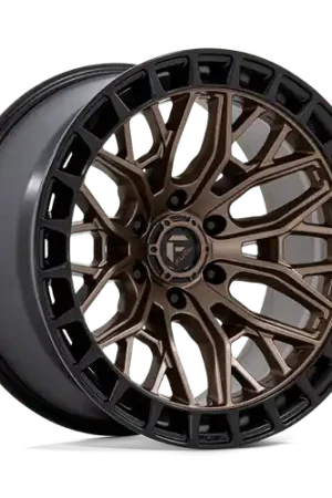 Fuel 1PC FC869 SIGMA 6X139.7 17x9 -12 MATTE BRONZE W/ MATTE BLACK LIP Big Sale