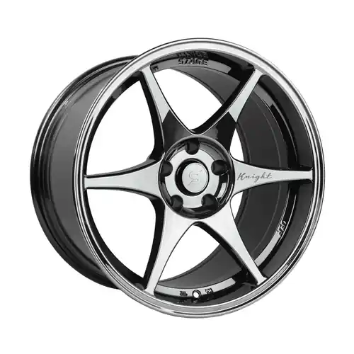 Deal Stage Wheels Knight 5x114.3 18x10.5 +22 Black Chrome