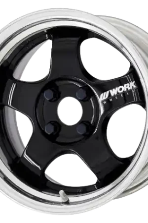 Express Delivery Work Meister S1 2P 5x100 15x8.5+38 R Disk Black