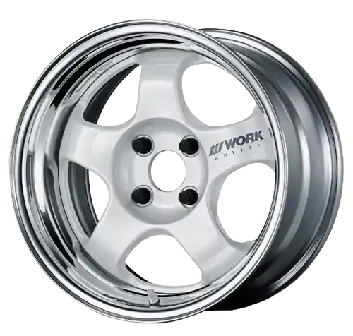 Work Meister S1 2P 5x120.65 15x6.5+45 A Disk White Best Seller