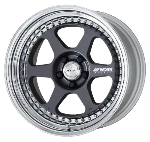 Work Meister L1 3P 5x115 19x15+0 O Disk Matte Gunmetal Trusted Brand