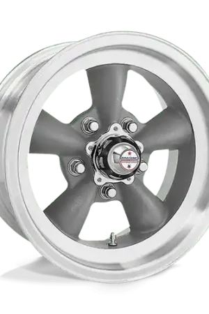 American Racing Vintage VN105 TORQ THRUST D 5X114.3 15X8 0 TORQ THRUST GRAY W/ MACH LIP Best Price