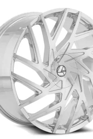 Hassle-Free Returns Azara AZA-518 5x112 22x9.5 +30 Chrome