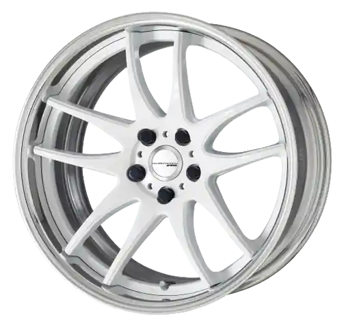 Work Cr 2P 5x112 19x8.0 +45 Gloss White Must Have