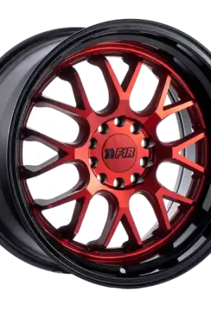 Clearance F1R F21 5x100/5x114.3 18x10.5 +20 Candy Red/Black Lip v2