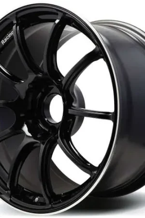 Authentic Advan Racing RZII 5x114.3 19x8.5 +50 RACING GLOSS BLACK & RING
