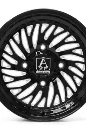 Axe AF10 UTV (right) 4x137 15X7 13 GLOSS BLACK MILLED Editor’s Pick