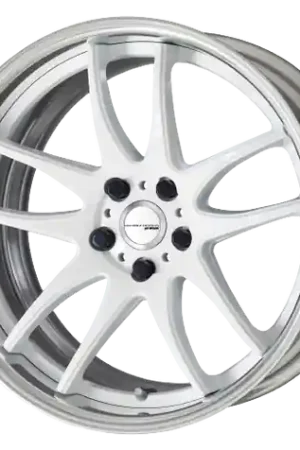 Crafted Work Cr 2P 5x100 18x9.5 +18 Gloss White