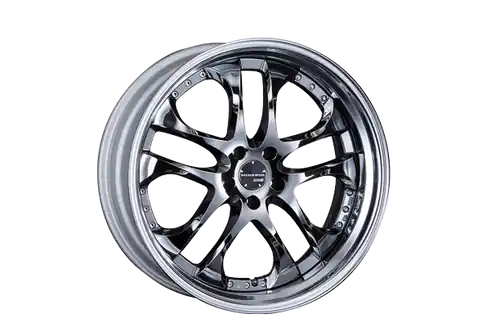 Genuine Ssr Agle Minerva Step Rim 5x120 20x9+-7 Hyper Disk Super Black Coat
