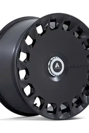 Top Rated Asanti Black ABL-45 ARISTOCRAT 5X108/5X114.3 22X10.5 +45 MATTE BLACK