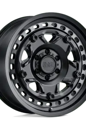 Shop Now Black Rhino GRANGE 8X165.1 20X9 -18 MATTE BLACK W/ MACHINED TINT RING