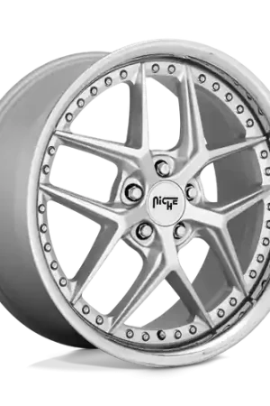 Professional Grade Niche 1PC M225 VICE 5X120 20X10.5 +35 MATTE SILVER