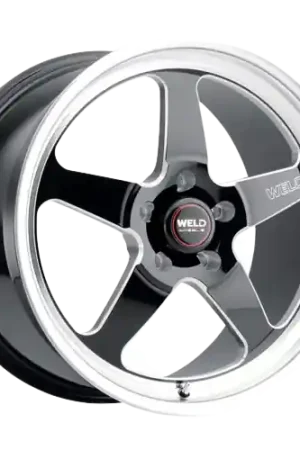 WELD Performance Ventura Drag 5x120.65 15x10 +50 Gloss Black/Milled Diamond Cut Lip Hot Deal