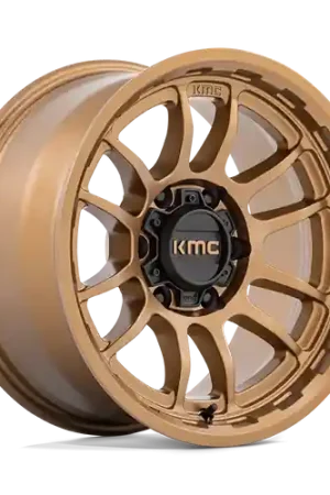 KMC KM727 WRATH 5X127 17X8.5 +0 MATTE BRONZE Free Shipping