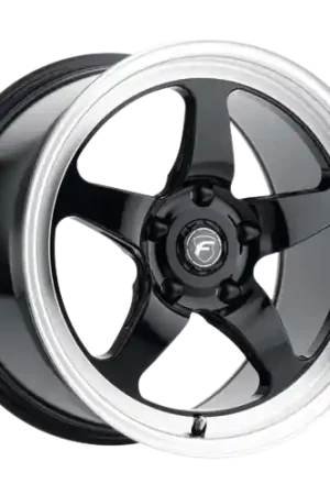 Forgestar D5 Drag 5x120.65 17x4.5 -26 Gloss Black Machined Price Drop