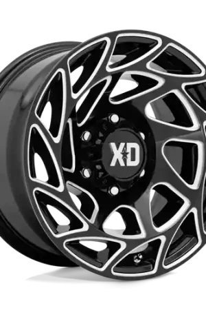 Clearance XD XD860 ONSLAUGHT 8X170 20X12 -44 GLOSS BLACK MILLED